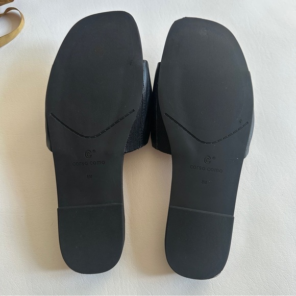 Corso Como Harisya Glove Leather Sandals Womens Size 8 Minimalist Cushioned Shoe - Picture 6 of 9